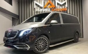 W447 VITO UYUMLU MAYBACH GÖRÜNÜM BODY KIT 2016-2023 (KAPUTSUZ-BÜYÜK PANJUR )