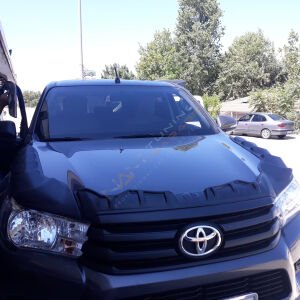 Toyota Hilux Kaput Üstü Kaplama 2015-2020 arası Dragon Pack 3 Parça