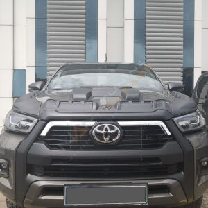 Toyota Hilux Kaput Üstü Kaplama 2021+ Dragon Pack 3 Parça