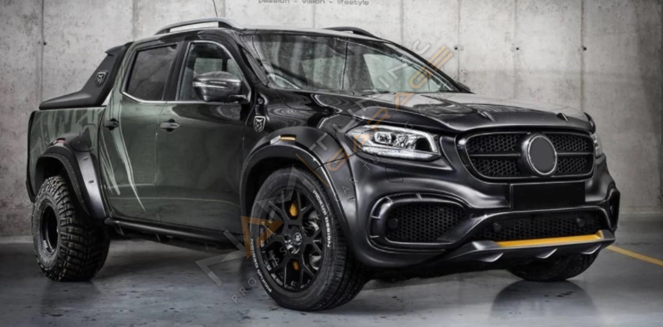 MERCEDES X CLASS AMG BODY KİT TAMPON  PANJUR DODİK SETİ