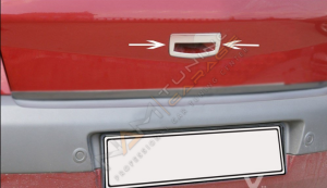 Renault Megane 2 Krom Bagaj Açma 2004-2010 Paslanmaz Çelik
