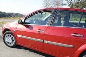 Renault Megane 2 Krom Cam Çıtası 2004-2010 HB HATCHBACK Uyumlu