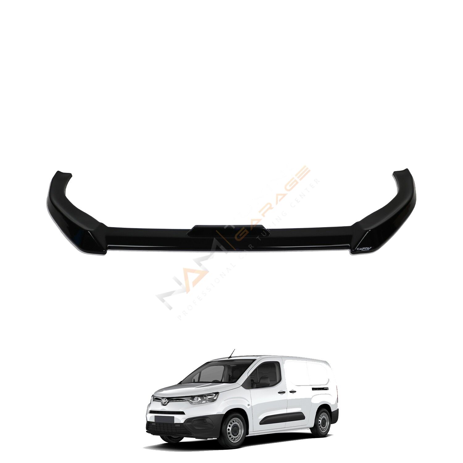 Toyota Proace City Ön Tampon Altı Lip Parlak Siyah 2019+ Uyumlu