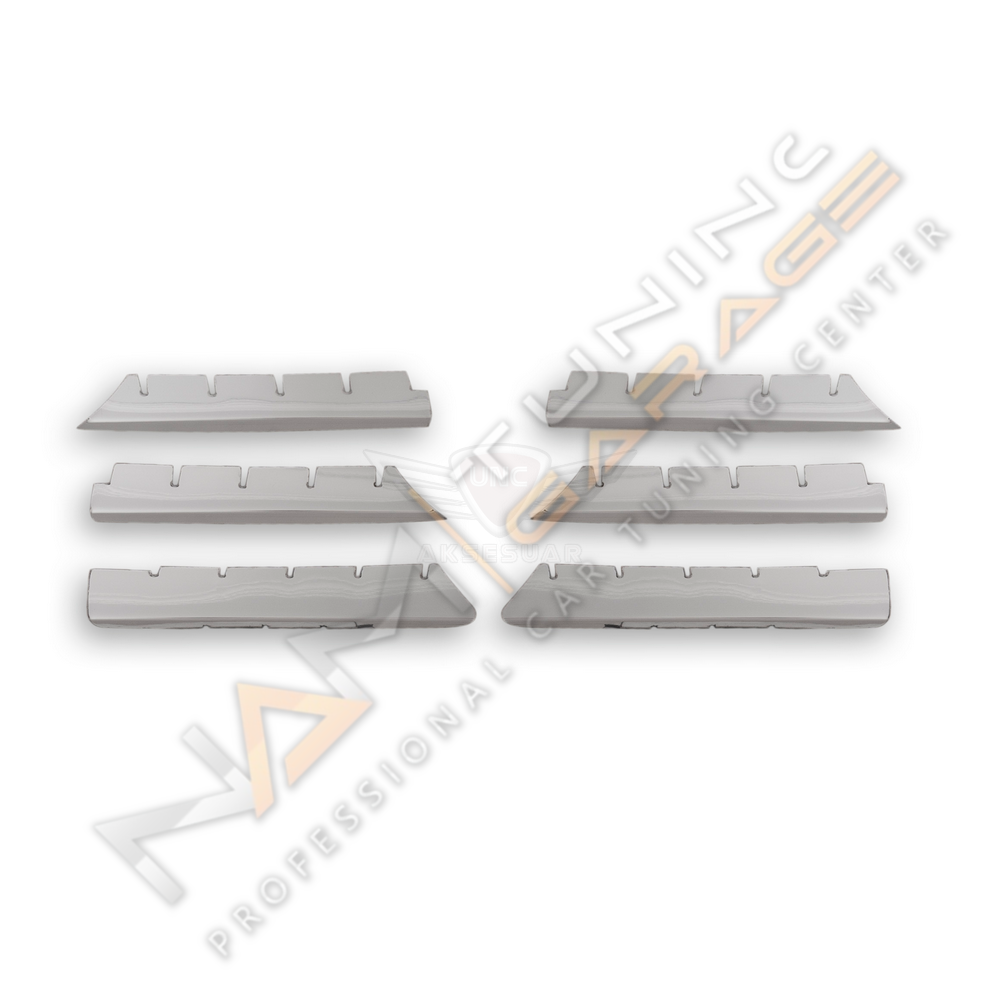 Renault Megane 2 Ön Panjur Kromu 2004-2005 (6 parça)