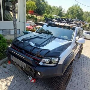 Amarok Kaput Üstü Kaplama 2010-2021 arası Dragon Pack 3 Parça