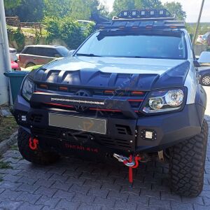 Amarok Kaput Üstü Kaplama 2010-2021 arası Dragon Pack 3 Parça