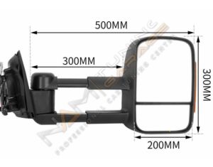 NAVARA 2015+ NP300 IÇIN UYUMLU GENIS TIP AYNA SETI