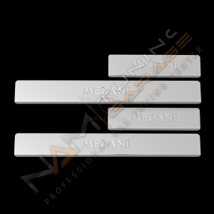 Renault Megane 3 Krom Kapı Eşiği 2010-2015 Paslanmaz Çelik