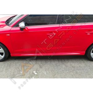 Audi A3 Yan Ek Marşpiyel HB - SEDAN  2013-2017 (Plastik)