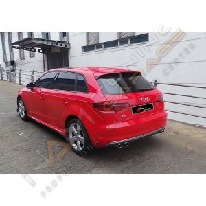 Audi A3 Yan Ek Marşpiyel HB - SEDAN  2013-2017 (Plastik)