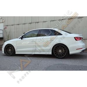 Audi A3 Yan Ek Marşpiyel HB - SEDAN  2013-2017 (Plastik)