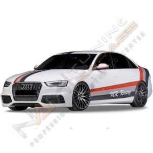 Audi A4 Marşpiyel B8 RS4 Yan Ek Plastik Rieger 2008-2015 arası