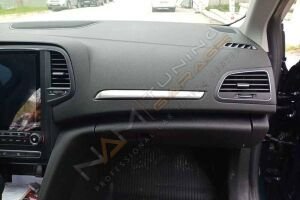 Renault Megane 4 Krom Ön Torpido Çıta 2 parça