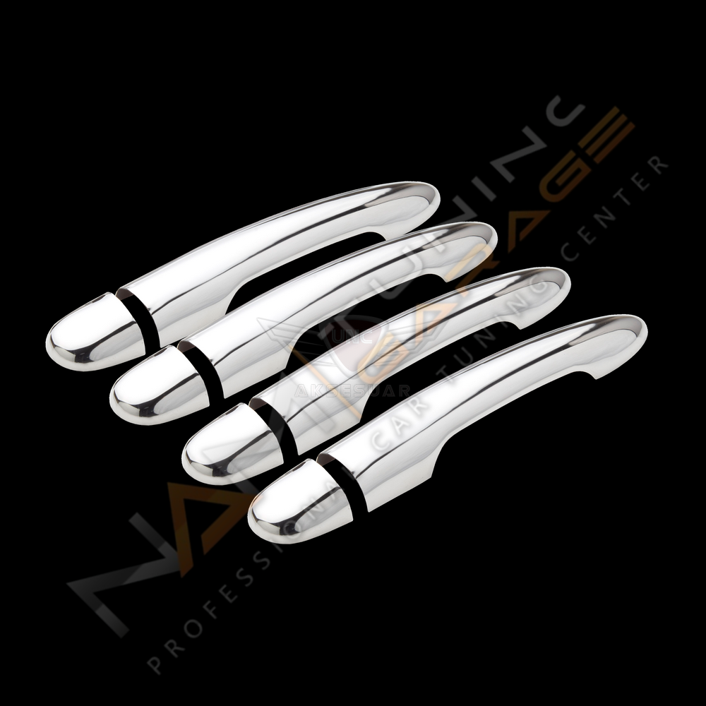 Renault Scenic Krom Kapı Kolu 2003-2009 Paslanmaz Çelik