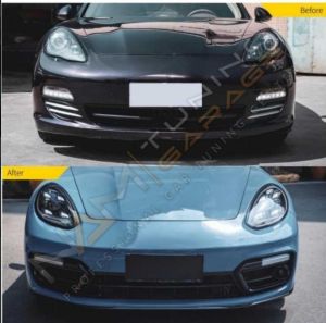 PANAMERA 2014-2016 IÇIN UYUMLU FACELIFT 2017+ YÜKSELTME IÇIN UYUMLU ÖN TAMPON SET
