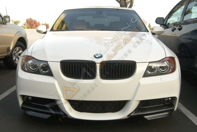 Bmw E90 Makyajsız M Tampon Ön Flap (Plastik) 2004-2008 Piano Black