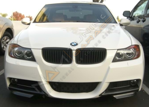 Bmw E90 Makyajsız M Tampon Ön Flap (Plastik) 2004-2008 Piano Black