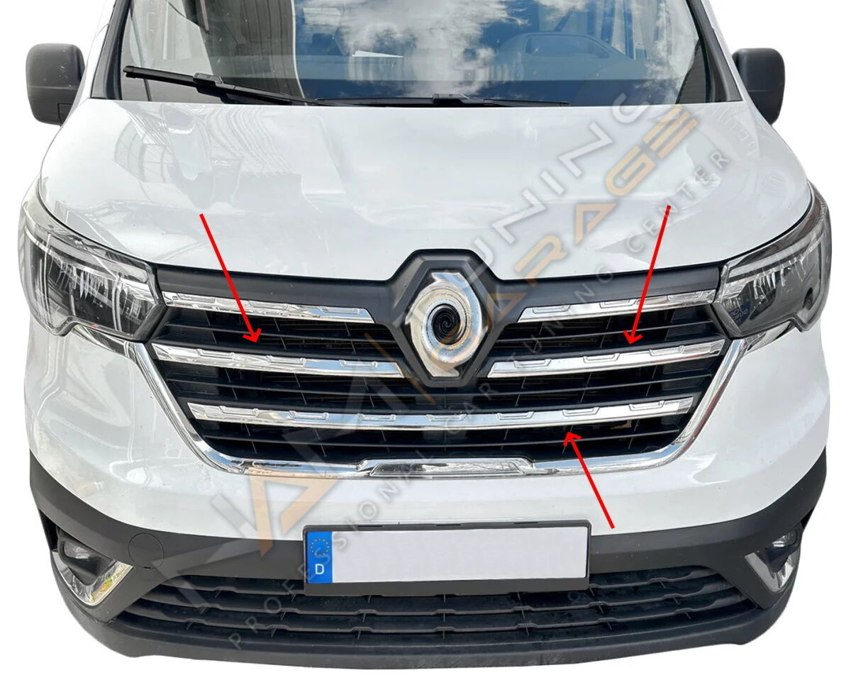 Renault Trafic Ön Panjur Kromu 2021+