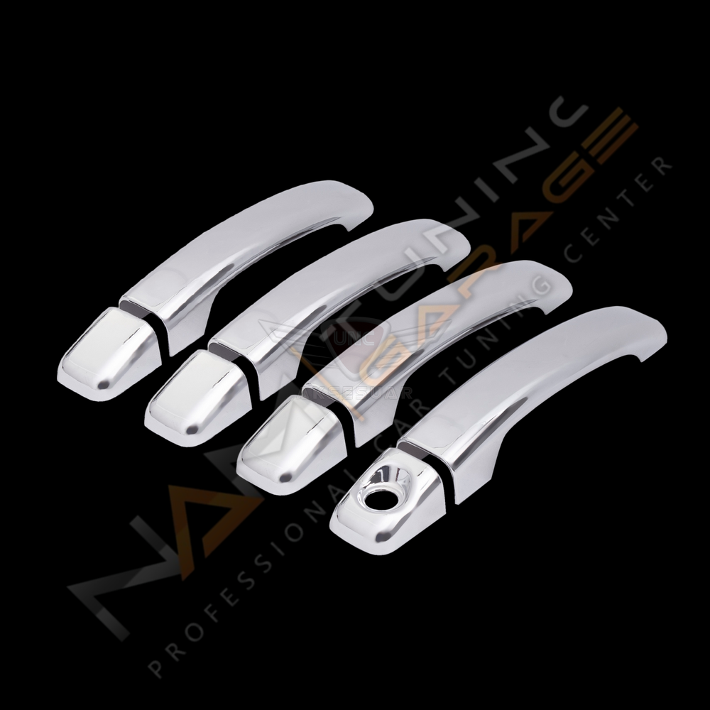 Renault Trafic Krom Kapı Kolu 2010-2014 Paslanmaz Çelik