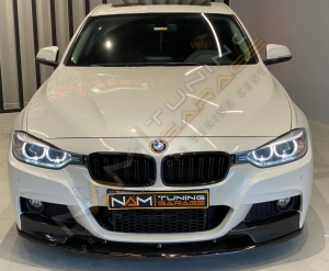 Bmw F30 M-Technic Ön Lip (Plastik) Piano Black 2012-2018