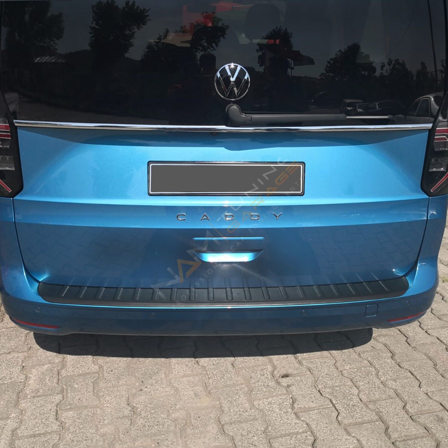 Caddy Arka Tampon Eşiği 2021+ Tampon Üstü Koruma Parlak / Mat Siyah