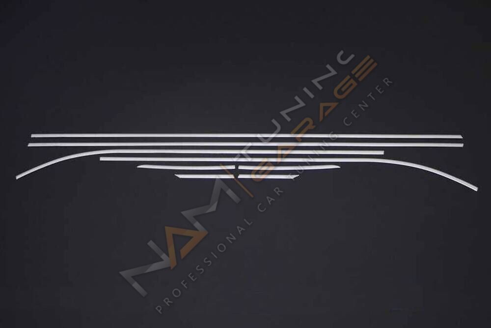 Seat Leon Krom Cam Çıtası 2005-2012 Paslanmaz Çelik