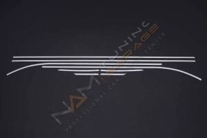 Seat Leon Krom Cam Çıtası 2005-2012 Paslanmaz Çelik