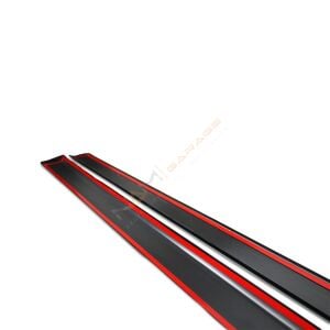 Caddy 2021+ Yan Ek Marşpiyel 2 Parça Mat Siyah