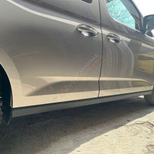 Caddy 2021+ Yan Ek Marşpiyel 2 Parça Mat Siyah