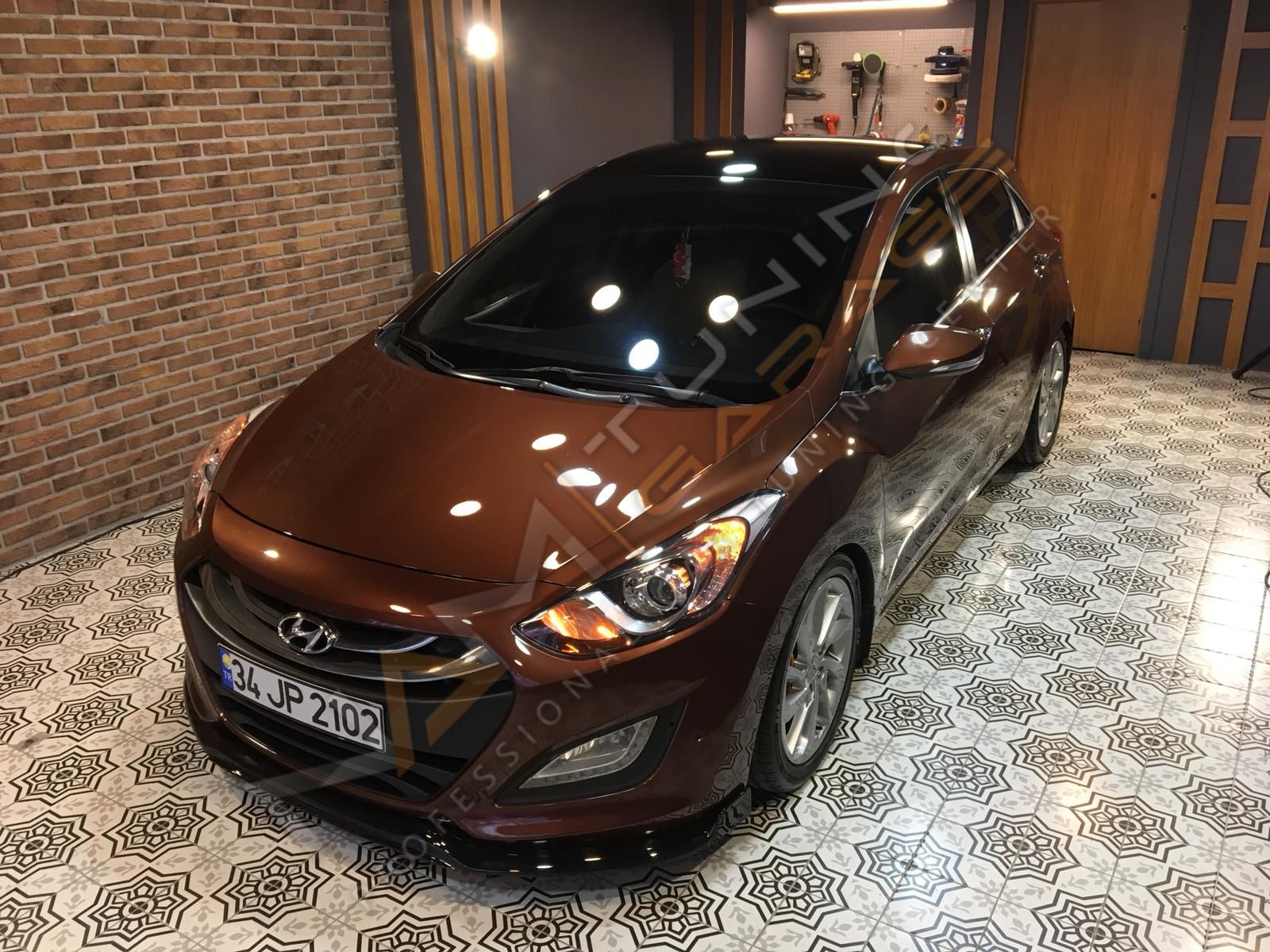 Hyundai i30 Ön Lip Parlak Siyah 2012-2017