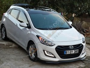 Hyundai i30 Ön Lip Parlak Siyah 2012-2017