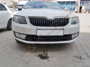 Skoda Octavia 3 Krom Sis Farı Çerçevesi 2013-2019 Paslanmaz Çelik