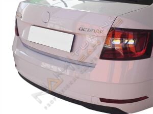 Skoda Octavia A7 Krom Bagaj Alt Çıtası 2013-2019 Paslanmaz Çelik