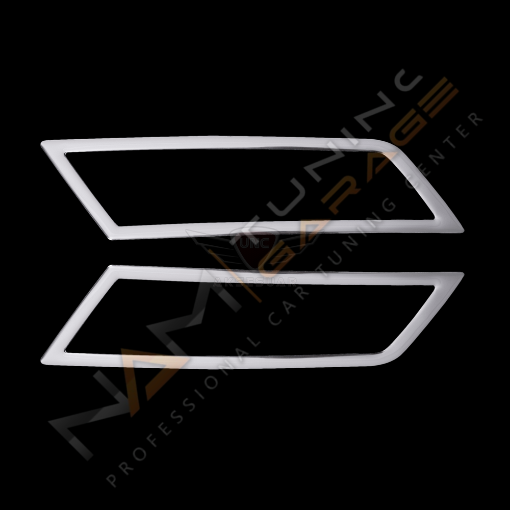 Skoda SuperB Krom Sis Far Çerçevesi 2015-2019 Paslanmaz Çelik