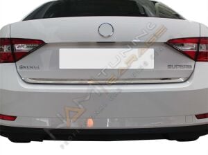 Skoda SuperB Krom Bagaj Alt Çıta 2015-2019 Paslanmaz Çelik