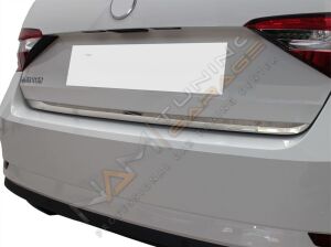 Skoda SuperB Krom Bagaj Alt Çıta 2015-2019 Paslanmaz Çelik