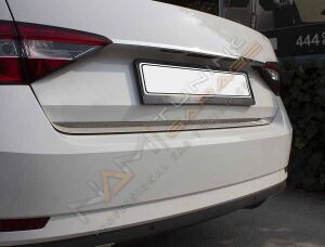 Skoda SuperB Krom Bagaj Alt Çıta 2015-2019 Paslanmaz Çelik