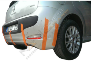 Fiat Punto Evo Arka EK Makyajlı (Plastik) Piano Black