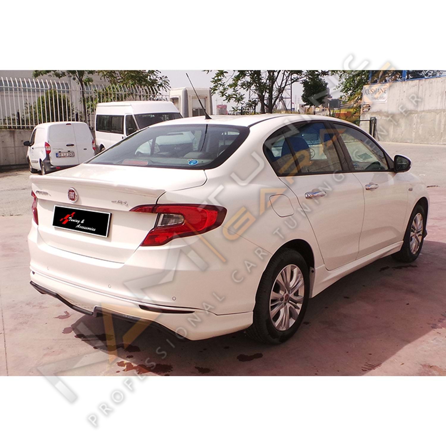 Fiat Egea Yan Ek Marşpiyel Düz Model (Plastik) 2015+