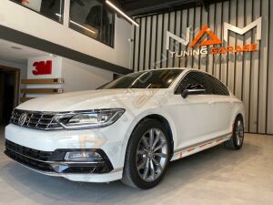 PASSAT B8 R-LINE YAN EK MARŞPİYEL İTHAL 2015+ IÇIN UYUMLU