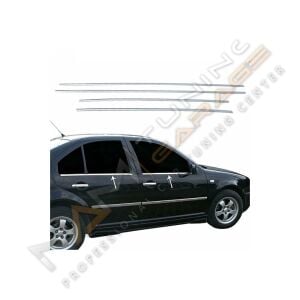 Vw Bora Krom Cam Çıtası 1998-2004 Paslanmaz Çelik