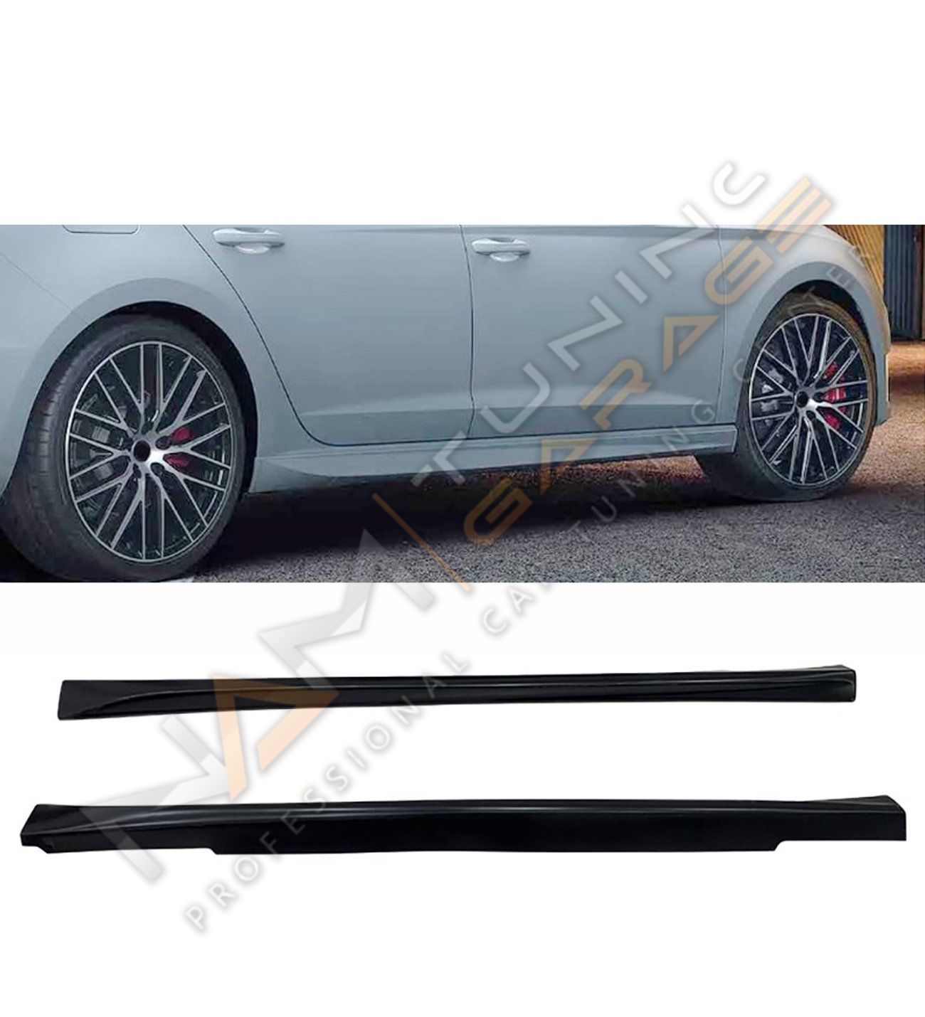 Ford Fiesta Aero Yan Ek Marşpiyel (Plastik) 2008-2017