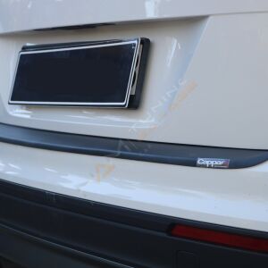 Tiguan Arka Tampon Eşiği 2016+ Tampon Üstü Koruma Parlak / Mat Siyah