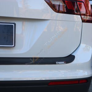 Tiguan Arka Tampon Eşiği 2016+ Tampon Üstü Koruma Parlak / Mat Siyah