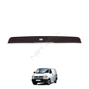 Transporter T4 Arka Tampon Eşiği 1995-2003 arası Tampon Üstü Koruma Parlak / Mat Siyah