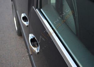 Vw Caddy Krom Cam Çıtası 2004-2014 Paslanmaz Çelik