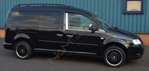 Vw Caddy Krom Kapı Direği 2004-2014 Paslanmaz Çelik