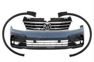 TIGUAN R LİNE 2016-2021 ÖN TAMPON + PANJUR + ÖN DODIK SETI