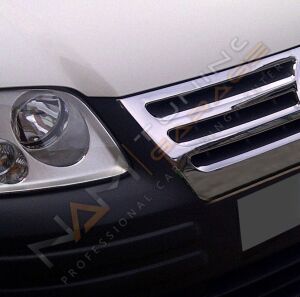 Vw Caddy Ön Panjur Kromu 2004-2010 Paslanmaz Çelik