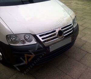 Vw Caddy Ön Panjur Kromu 2004-2010 Paslanmaz Çelik